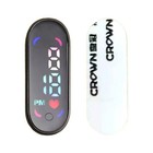 Leuchtende Autouhr Stick-On Mini Sport Wasserdicht Uhr Mechanik LED Uhr Auto