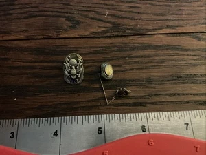 2 Vintage Service Pins Charms; 40 Year SH Police Dept., 20 Year Charm; ES0620 - Picture 1 of 4