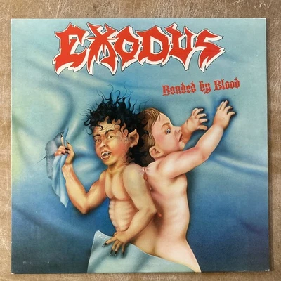EXODUS BONDED BY BLOOD ALBUM RECORD VINYL LP 1985/ MX8019/ EX VG+ Foto 1 de 4