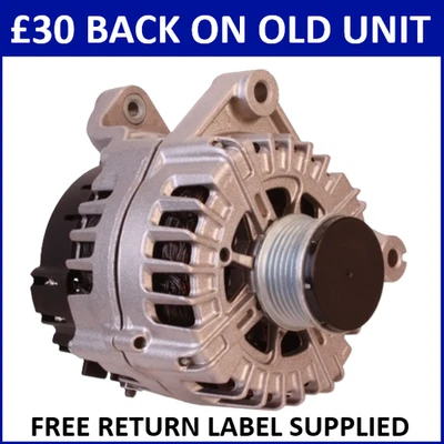 BMW 520d 525d F10 F11 REBUILT OEM VALEO ALTERNATOR FG18S052 8507624 8509023 - Image 1 of 4