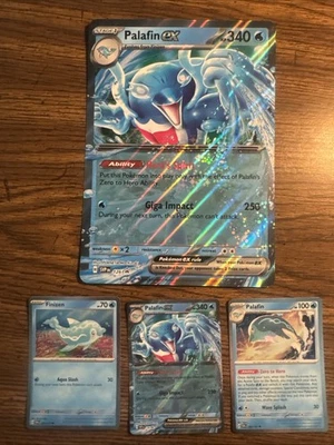 Palafin ex 126 Sv: Scarlet & Violet Promo Cards Holo - Image 1 of 4