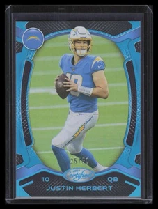 2021 Certified Mirror Teal 49 Justin Herbert 25/50 - Picture 1 of 2