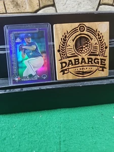 2025 Topps Pro debut Trey Yesavage lámina púrpura/299/tarjeta #PD-45/Blue Jays - Imagen 1 de 3