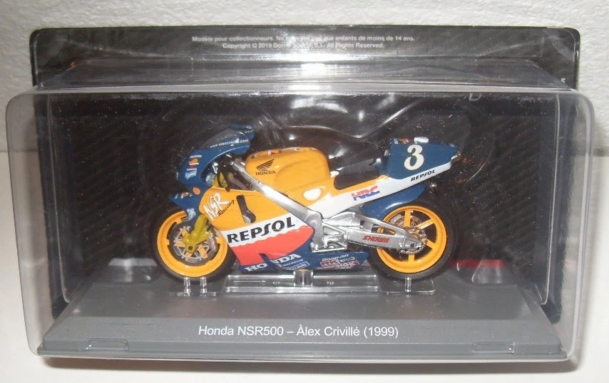 ALEX CRIVILLE (1999) HONDA NSR500  1/18 MOTO GP ALTAYA MODEL - Image 1 of 1