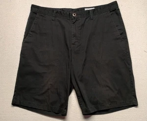 Pantaloncini chino Volcom neri taglia 40 Stone casual estivi uomo skate surf - Foto 1 di 11