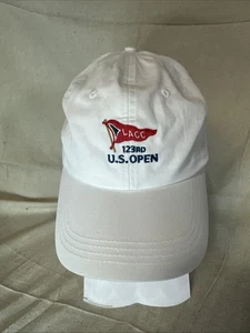 Ahead 123rd US Open LACC Los Angeles Country Club Cotton Golf Hat White - Picture 1 of 6