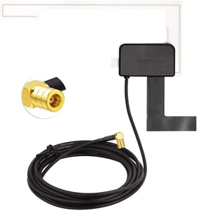 Digtial Car Radio DAB Antenna Glass Mount For Pioneer Clarion Alpine - Picture 1 of 12