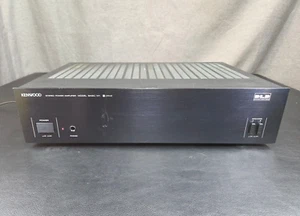 Kenwood Stereo Power Amplifier Model Basic M1 Powers No Audio for Parts Repair - Picture 1 of 24
