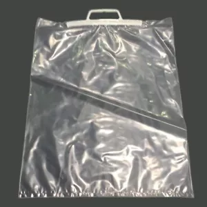 Clip Close Handle Clear Polybags Choose Size/Qty - Picture 1 of 1
