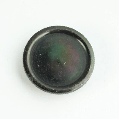 Unbranded  - Black Metal Screw-In 25mm Front Lens Cap - Image 1 of 2