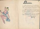 Cahier du sapeur 31e Génie Port Lyautey Maroc 1951 38 pages manuscrites