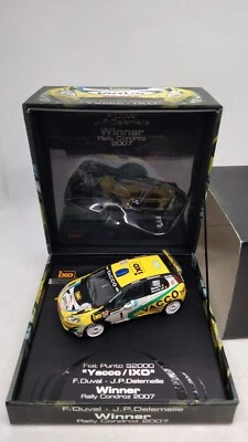 YACCO/IXO FIAT PUNTO S2000  RALLY CONDROZ 2007 EDIZIONE LIMIT. 1/2200 pz.  1:43 - Immagine 1 di 4