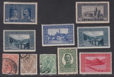 BOSNIA - Lotticino di francobolli misti usati e nuovi.