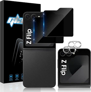 Verre Trempé Intimité pour Samsung Galaxy Z Flip6 / Flip5 Écran + Protecteur - Zdjęcie 1 z 23