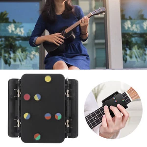 6-in-1 Ukulele Aid Black Chord Assisted Learning Tools For Beginners UPP - Picture 1 of 23