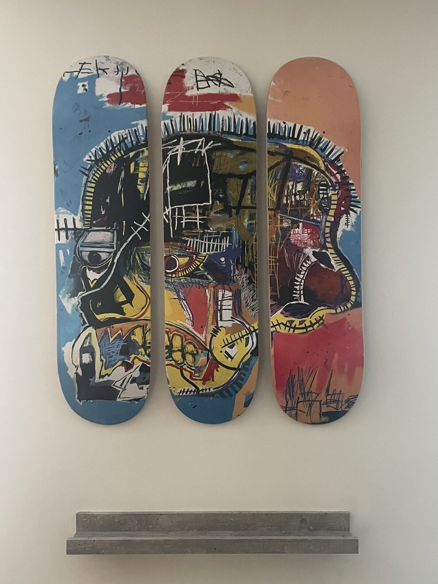 バスキア スケートボード ARTPIECE 滑り込ん バスキア スケートボード ARTPIECE 滑り込ん