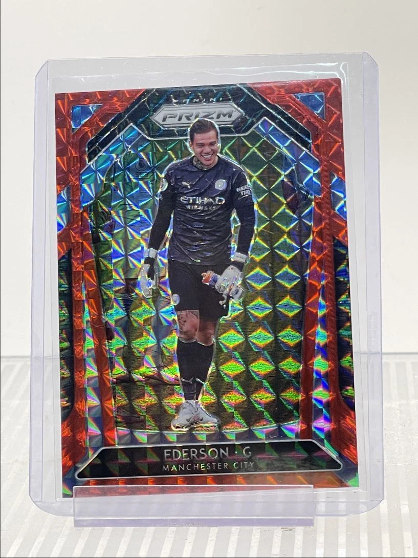 EDERSON 2020 PANINI PRIZM PREMIER LEAGUE RED MOSAIC /159 Q2025