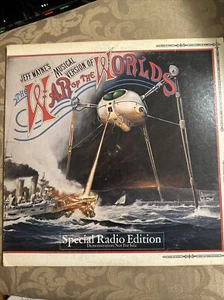 Jeff Wayne War of the Worlds Radio Promo 1978 CBS Lp Vinyl Justin Hayward - Picture 1 of 6