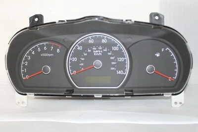 Speedometer Instrument Cluster Panel 07 08 09 2010 Hyundai Elantra 55,275 Miles - Image 1 of 4