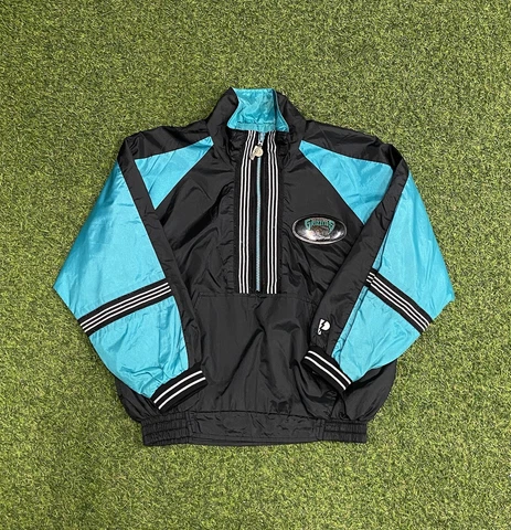 Vintage 90s Pro Player Vancouver Grizzlies Reversible Track Jacket Youth Medium Cover