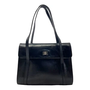 Vintage 90s 00s BROOKS BROTHERS Slim Leather Tote Bag Business Travel Handbag - Picture 1 of 23