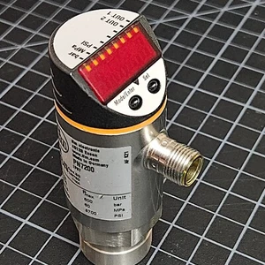NEW ifm efector PN7200 pressure sensor 5800-8700 psi  18-36 vdc 2 outputs - Picture 1 of 8