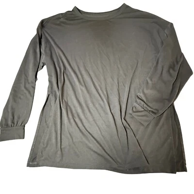 Old Navy Active Tunic Top Long Sleeve Go-Dry Ultralite Black Size S - Image 1 of 3