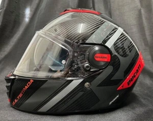 5% de descuento SHARK SPARTAN RS Carbono con PEGATINAS MULTISTRADA Ducati Casco de Motocicleta - Imagen 1 de 7