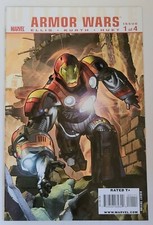ULTIMATE ARMOR WARS #1 OF 4 (MARVEL 2009 SERIES) NOS EST~9.4+NM GRADE PETERSON