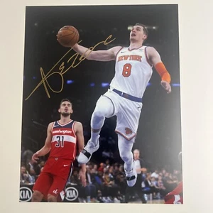 MARIO HEZONJA NEW YORK KNICKS SIGNED AUTOGRAPHED 8x10 PHOTO - Picture 1 of 3