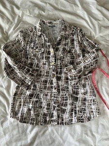 Blusa JM Collection Petite | 6P | 100% Lino - Imagen 1 de 6