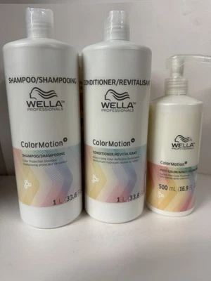 Wella Color Motion Shampoo & Conditioner 33.8oz & Treatment  16.9oz - Image 1 of 4
