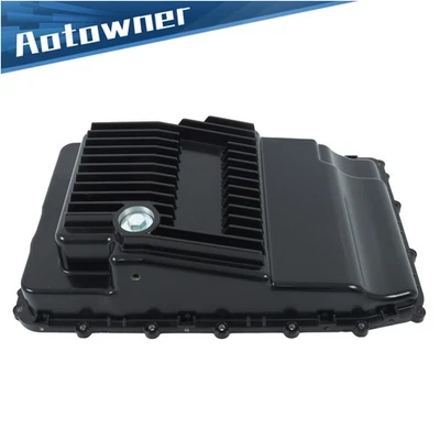 Para Ford/Lincoln 2018-2024 Aluminio Cepillado Profundo Transmisión 10R80 Pan de Aceite Foto 1 de 4