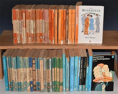 Collection of 55 Books Penguin Paperbacks Literature Science Politics History - Image 1 of 4