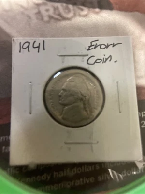 1941 Error Nickel - Image 1 of 2