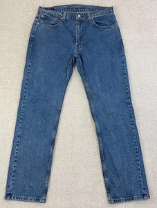 Levi's 559 Jeans Men's 36x33 (Tagged 36x34) Relaxed Straight Stretch Blue Denim - Picture 1 of 11