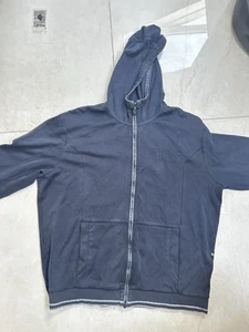 Hugo Boss Men's Navy Blue Jacket Size XXL, Regular Fit, Zip-Up Top - Picture 1 of 5