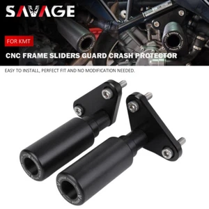Frame Sliders Crash Guard Protector for 990 Supermoto 990SMT T/R Super Duke R - Picture 1 of 13