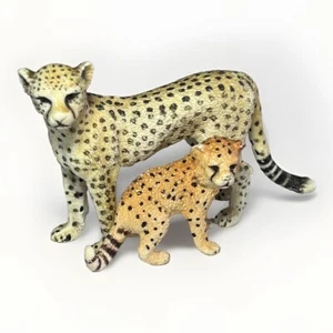 Schleich Cheetah Adult And Cub 73527 retired 2015 - Picture 1 of 6