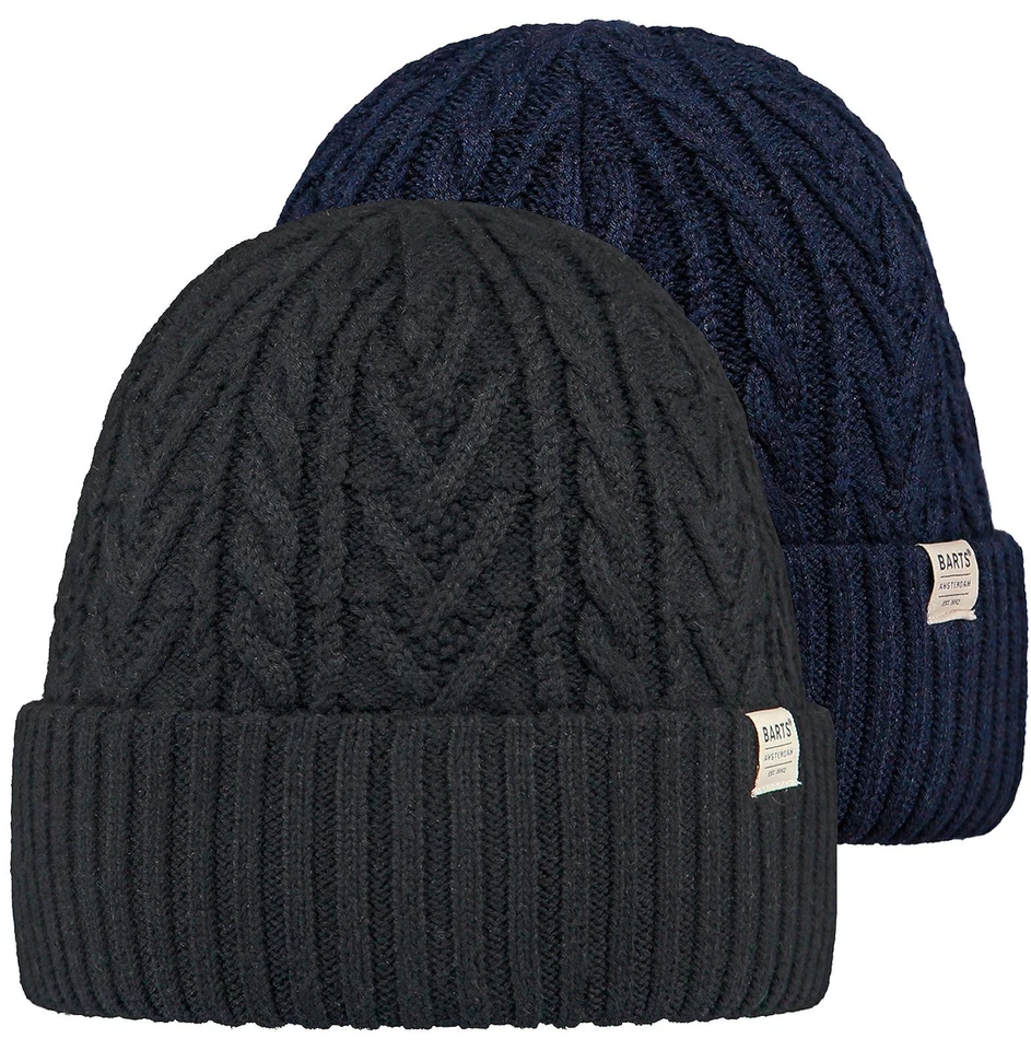 Barts Herren Beanie Mütze Strickmütze Herrenmütze Wintermütze Wollmütze Pacifick