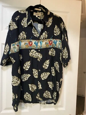 Campra Moda Hawaiian Shirt Mens XL - Image 1 of 2