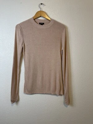 Suéter Acanalado Halogen X Atlantic Pacific Rosa Metálico Talla 1 Foto 1 de 4