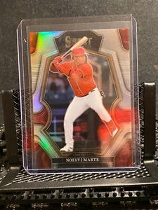 Noelvi Marte 2023 Select Premier Silver Prizm - Reds  - Picture 1 of 2