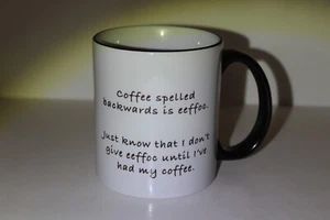 Bob's Downtown Restaurant Mobile, Alabama "eeffoc" 12 oz Coffee Mug - Picture 1 of 8