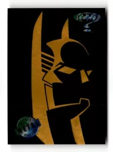 1995 Metal Batman Forever Gold Blaster #6 Cavaliere Oscuro - Foto 1 di 2