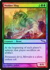 Molder Slug Foil Mirrodin Nm Green Rare Magic The Gathering Mtg Card Abugames