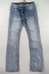 ROCK REVIVAL MUJER NADIA BOOT JEANS TALLA 32 #G375 - Imagen 1 de 8