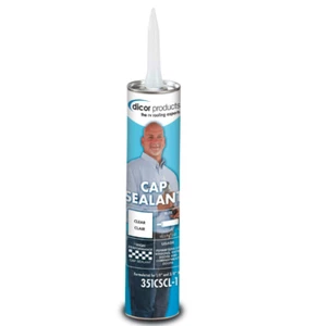 Sellador de tapa Dicor, 10 oz. Tubo transparente 351CSCL-1 - Imagen 1 de 1