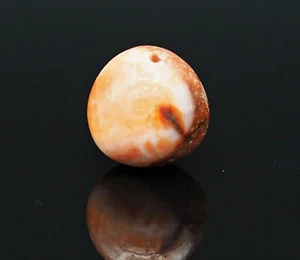 Uralter Perlenauge Karneol Naturschutz Augenstein ausgegraben Naher Osten - Bild 1 von 8