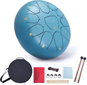 Stahlzungentrommel Regentrommel Outdoor Garten Hand Drum Handpan Drum 10 Zoll 11 - Bild 1 von 7